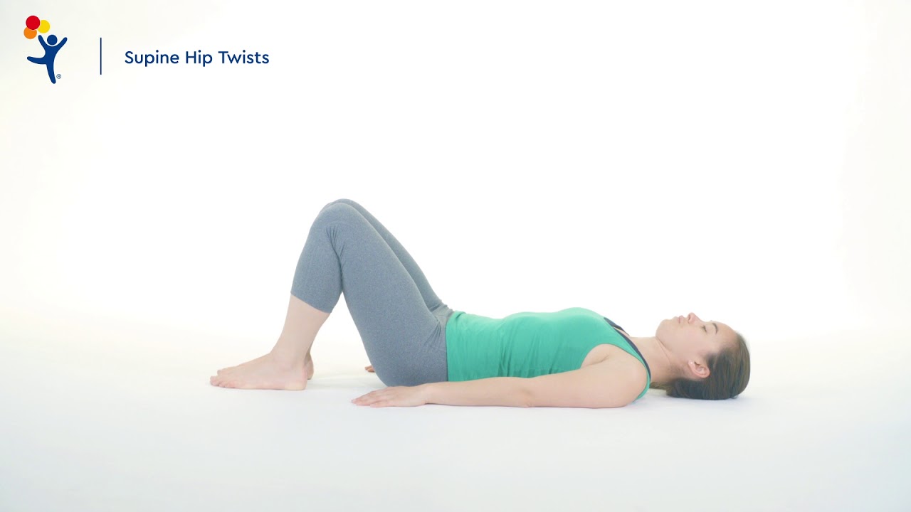 Core Exercise: Supine Twist - YouTube