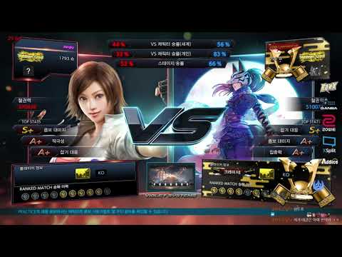 dongky (asuka) VS eyemusician (kunimitsu) - Tekken 7 Season 4