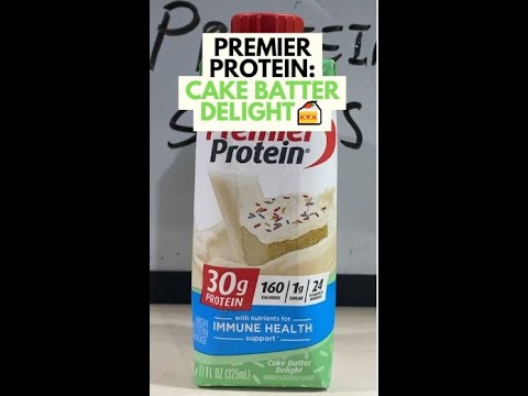 Best Protein Shake ? 🍰 #premadeshake #cakebatter