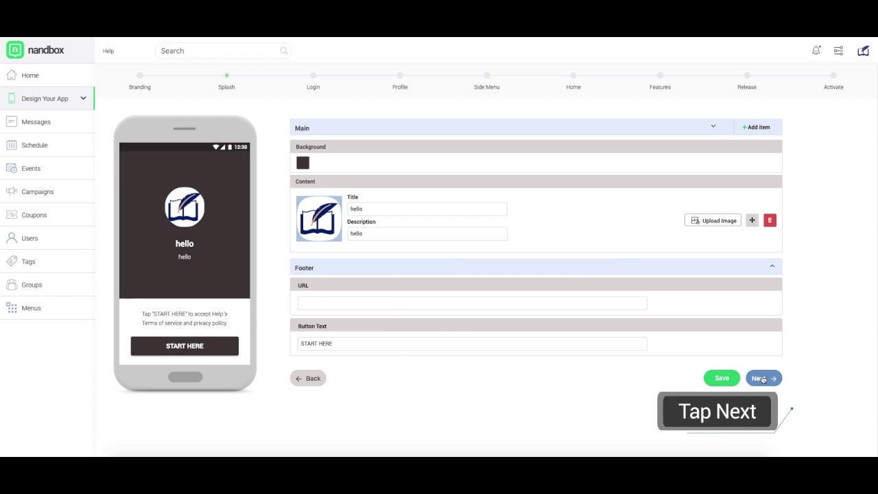 Generate your native mobile app