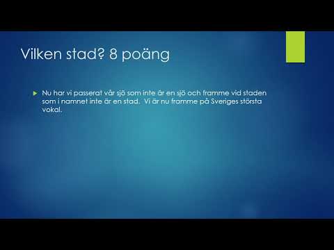 På spåret - Avsnitt 1 - 8 poäng