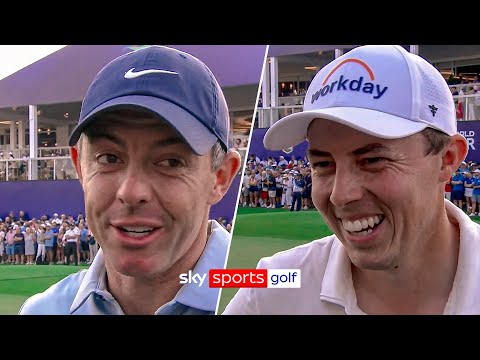 REACTION! Matt Fitzpatrick wins DP World Tour Championship after DRAMATIC play-off with Rory McIlroy