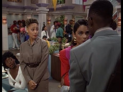 A Different World: 6x03 - Dwayne makes up with Whitley after their fight