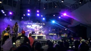 Queensryche moments on Pool Stage of the Cruise to the Edge 2014