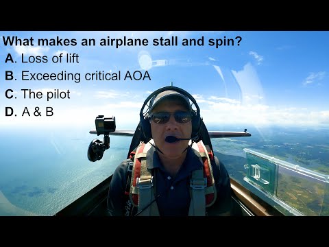 Turns, Stalls & Spins - Episode 2: Power Aggravates a Spinning Airplane
