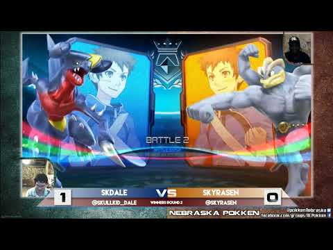 7 SKDale (Garchomp) vs SkyRasen (Machamp) - Pokken at Underground - 08/29/17
