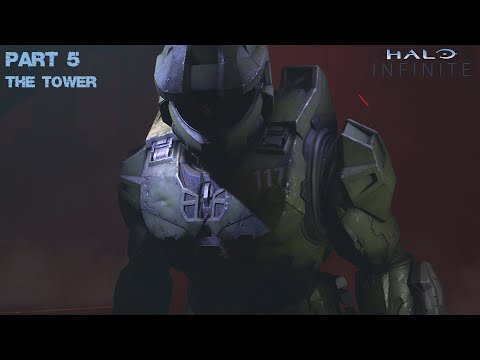 Halo Infinite - Campaign Story Walkthrough Part 5: The Tower [1080p 60FPS HD]