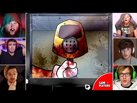 YouTubers React To The Clown Killed The DDD | That's Not My Neighbor Nightmare Mode Ending Scene