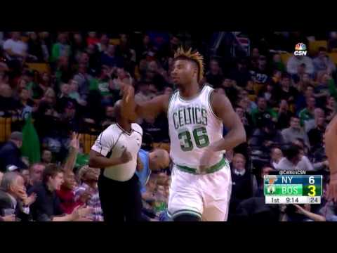 Marcus Smart Highlights vs New York Knicks (12 pts, 10 ast, 3 stl)