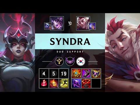 Syndra Support vs Rakan - KR Master Patch 25.16