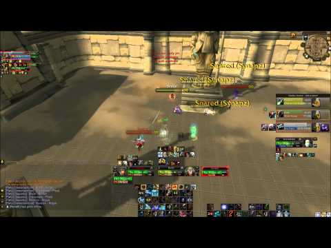 Hunter Warrior Monk vs Thug Cleave Well I think it's thug cleave I'm bad with names