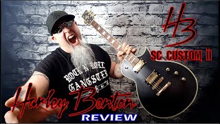 Video thumbnail for HARLEY BENTON SC-CUSTOM II VINTAGE BLACK   #harleybenton #harleybentonsc best affordable guitar by Steve Ricardo