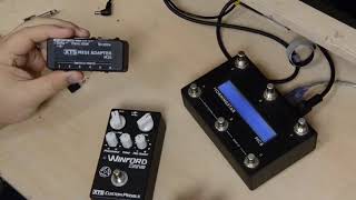 Video thumbnail for XTS M2S MIDI Adapter: Guitar pedal control by xacttone