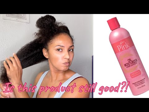 LUSTER'S PINK OIL MOISTURIZER HAIR LOTION! OLDIE BUT...