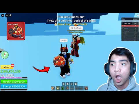 OMG! ADMIN UZOTH GAVE ME THIS IN BLOX FRUITS UPDATE 29..! ☠️