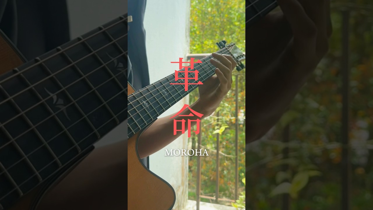 「#革命 - #MOROHA」アコギをめちゃくちゃカッコよくする人。 #ギター #ソロギター