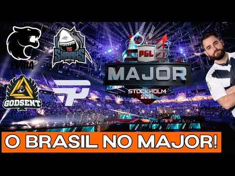 FURIA, PAIN, GODSENT E SHARKS CLASSIFICADOS PARA O MAJOR - OS DESTAQUES DO RMR NA E SA