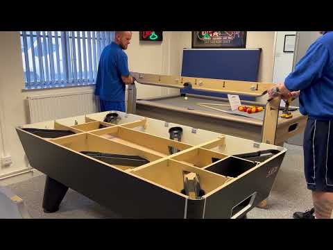 How to Install a UK Slate Bed Pool Table