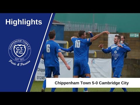 MATCH HIGHLIGHTS: Chippenham Town vs Cambridge City | Saturday 19th November 2016