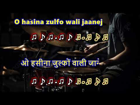 O HASEENA ZULFON WALI - Karaoke with Female Voice