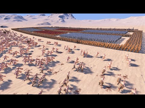 Fierce Medieval Army VS Great Viking Warriors | Ultimate Epic Battle Simulator - UEBS