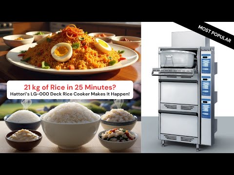 LG-000 Hattori Deck Rice Cooker(UL-certified)