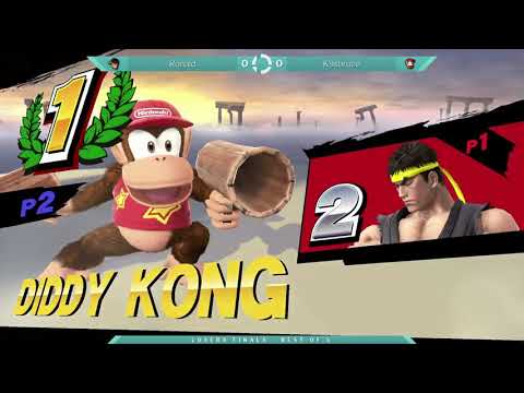 SOS 95 Losers Finals - Ronald (Ryu) vs K9sbruce (Diddy Kong)
