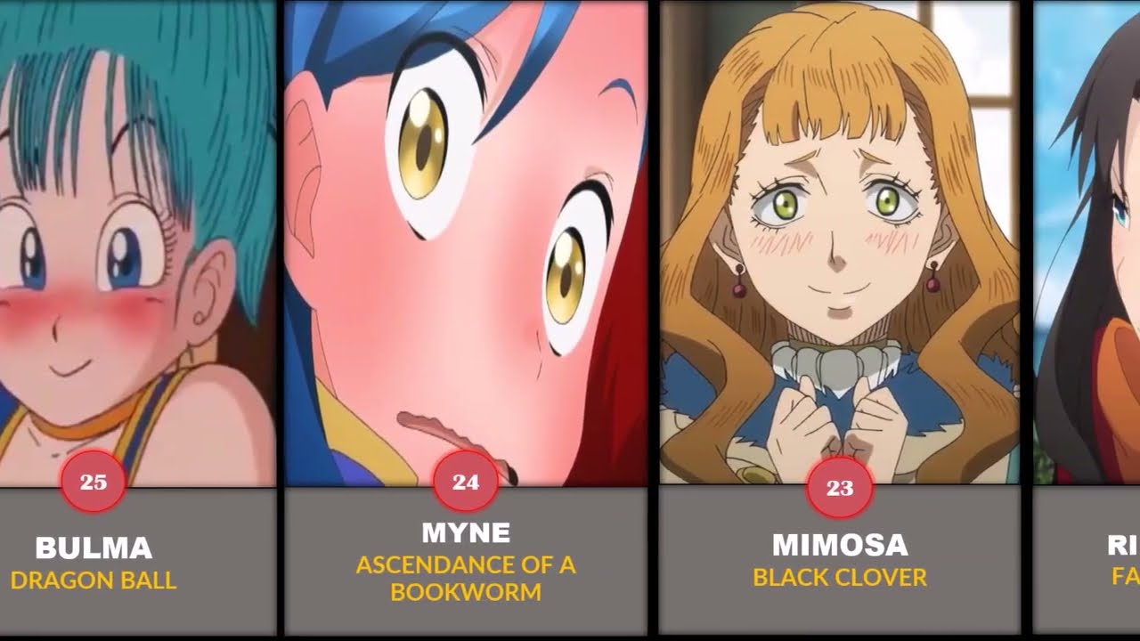 Charming Anime Blushing Face