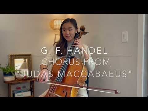 Chorus from "Judas Maccabaeus" (Cello Play Along) | Suzuki Cello Book 2