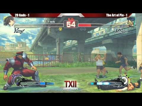 T12 SSFIV: AE Teams - 2dGads vs Art Of Pie