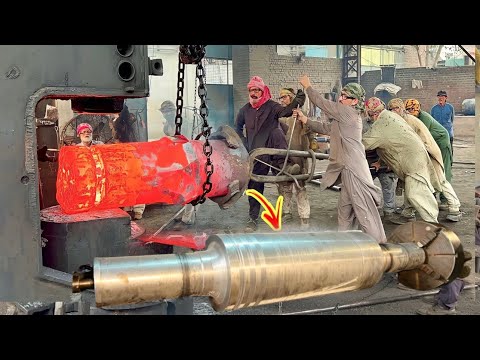 We Break Aqua Cruise Ship and Make a  4Ton Roller for Milling Machine!