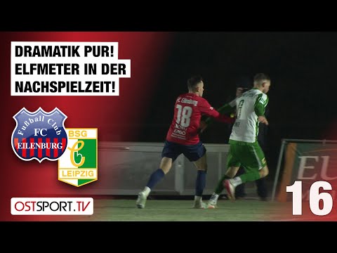PURE DRAMATIC! Penalty in stoppage time: FC Eilenburg - Chemie Leipzig | Regionalliga Nordost