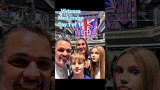 Mediterranean Cruise Begins! 🚢 | MSC Virtuosa Day 1 of 14 # #msccruises MSCVirtuosa #MedCruise