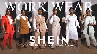 2023 SHEIN Black Friday Early Access | Fall & Winter 2023 Try on Haul #workoutfitideas #midsizehaul