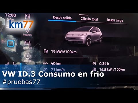 Volkswagen ID.3 – Consumo en frío | km77.com