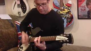 The Jam: &quot;Takin My Love&quot; (1977; solo guitar) 1993 Rickenbacker 330 Paul Weller Tribute