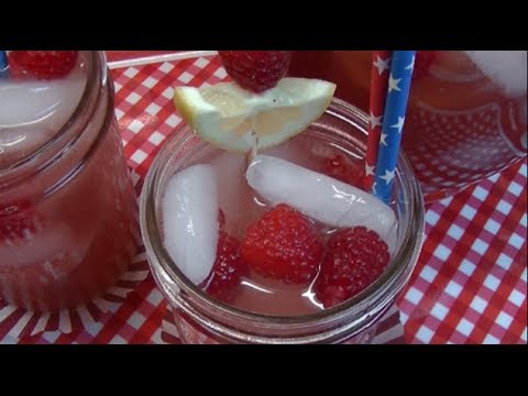 Raspberry Lemonade Recipe ~ 4th of July Week Special ~ Noreen's Kitchen