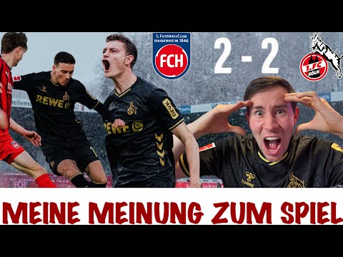 1. FC Heidenheim - 1. FC Köln | 2:2 VORNE HUI HINTEN FUI🤯