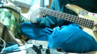 ※下水道ヴォイス(VOICE)注意【DEMILICH】Raped Embalmed Beauty Sleep　　ベース（3音半下げ）