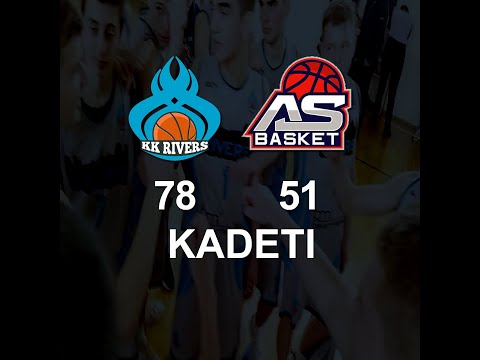 KK Rivers vs AS Basket, kadeti regionalna liga