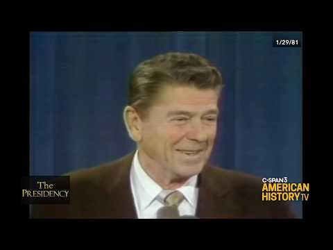 The Presidency: Ronald Reagan First Press Conference