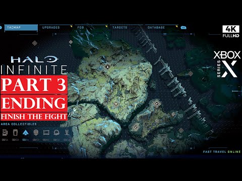 HALO INFINITE Gameplay Walkthrough Part 3 Finish The Fight [4K 60FPS XBOX SERIES X] - No Commentary