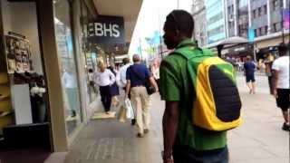 CLARKS UK STORE EXCLUSIVE TOUR PT. 1, OXFORD ST. JAMAICAN ATHLETES 2012 CENTRAL LONDON