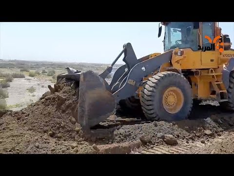شاهد بالفيديو.. اجراءات احترازية للموارد المائية في ذي قار تحسبا لموجات فيضانية #المربد