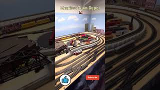 Download lagu N Scale Layout - Atlas Track, Kato Locomotives & Micro Trains Rolling Stock 🚂 mp3