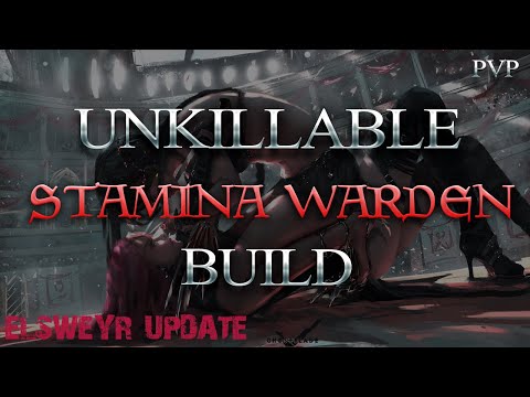 OVERPOWERED *MEDIUM ARMOR* STAMINA WARDEN BUILD - ELSWEYR UPDATE | ESO