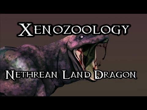 Xenozoology: Nethrean Land Dragon - 40K Theories