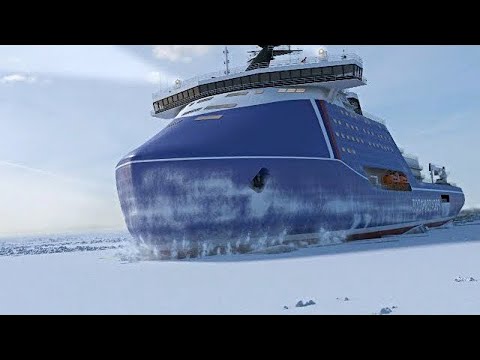 TOP 10 LARGEST MONSTROUS ICEBREAKER SHIPS IN THE WORLD