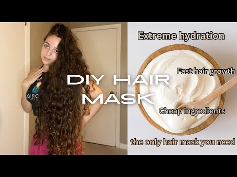 DIY HONEY & MAYONNAISE HAIR MASK 🍯| dry and damaged...