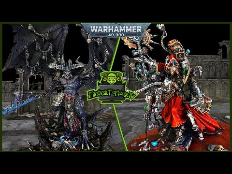Chaos vs Tech! | Chaos Daemons vs  Adeptus Mechanicus | T5S2 Chapter Improved GT R4 | 40k Batrep